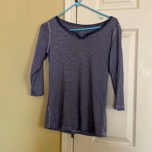 eddie bauer stripped medium long sleeve